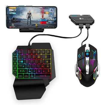Игровой комплект Combo Pack 1+: конвертер для смартфона Mix SE Plus&nbsp;одноручная клавиатура K12X мышь G2 GamWing