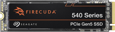 Dysk SSD Seagate FireCuda 540 1TB M.2 PCI Express 5.0 3D NAND TLC (ZP1000GM3A004)