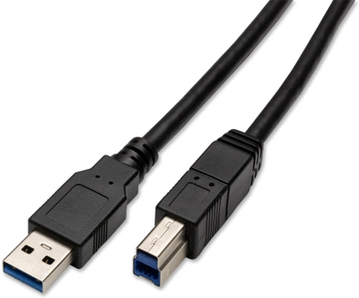 Kabel Captiva USB Type A - USB Type-B 3 m Black (4046373802939)