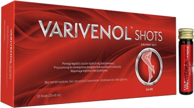 Suplement diety Valentis Varivenol Shots 20 x 10 ml (7640153061065)