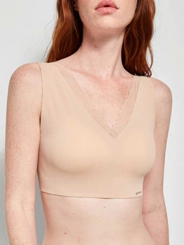 Бюстгальтер без кісточок безшовний Gisela Undies 10024T S Тілесний (8434299682142)
