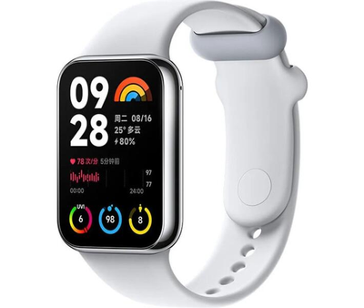 Фітнес-браслет годинник Xiaomi Smart Band 8 Pro Light Gray (Mi Band 8 pro) GLOBAL