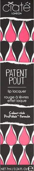 Szminka w płynie Ciate London Patent Pout Lip Lacquer Drama Queen 7 ml (5060359906700)