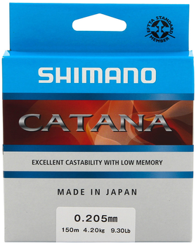 Леска Shimano Catana 150 м 0.255 мм 6.7 кг Transparent (22667576)