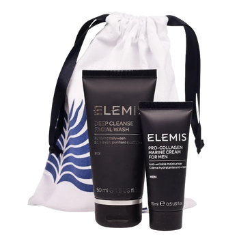 Набір для догляду за обличчям Elemis Business Development Men's Kit Очищувальний гель для обличчя 50 мл + Зволожувальний крем для обличчя 15 мл (0641628680276)