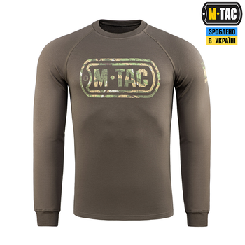 Реглан XL Olive M-Tac Logo Dark