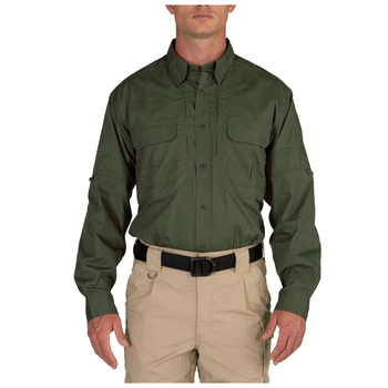 Рубашка тактическая 5.11 Tactical Taclite Pro Long Sleeve Shirt S TDU Green