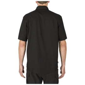 Рубашка тактическая с коротким рукавом 5.11 Stryke™ Shirt - Short Sleeve 2XL Black