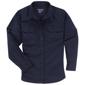 Сорочка тактична жіноча 5.11 Women's TACLITE® Pro Long Sleeve Shirt XS Dark Navy