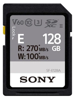Карта пам'яті Sony sdxc 128gb c10 uhs-ii u3 v60 R270/W100MB/s Entry sfe128a.et4