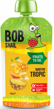 Пюре смузі Банан-ананас-манго Bob Snail 120 г