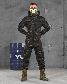 Тактичний костюм Muraena чорний мультікам ВТ1009 L