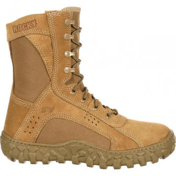 Літні військові черевики Rocky S2V Steel Toe мембрана Cordura 41 розмір - Coyote