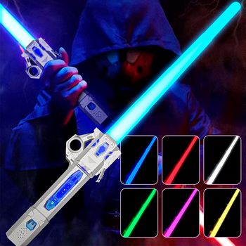 Світловий меч BauTech телескопічний RGB Сріблястий (1013-986-00)