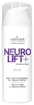 Emulsja do twarzy Farmona Professional Neurolift+ Dermo Lifting liftingująca SPF 15 150 ml (5900117002667)
