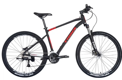 Велосипед 27,5" Trinx M700 Elite 2022 рама-18" Matt-Black-White-Red M (10700069)
