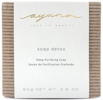 Stałe mydło Ayuna Deeply Purifying Detox 80 g (8437016529874)