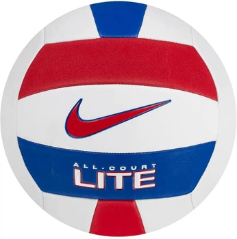 Мяч волейбольный Nike All Court Lite Volleyball Deflated size 5 White/university Red/Game royal/University (N.100.9071.124.05)