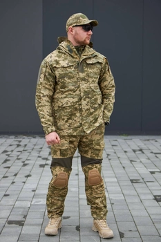 Тактический костюм Парка Убакс Тактические брюки с наколенниками кепка цвет Пиксель рип-стоп 4XL