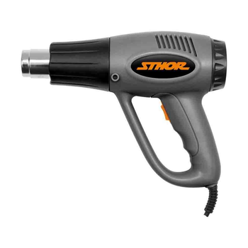 Фен технический сетевой 230 В (1/2 кВт) 2 температурных режима 350/ 550 °C Sthor 79320