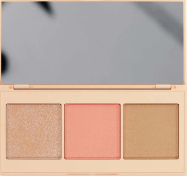 Paleta do konturowania Paese Cotton Delight Peach Rozświetlacz + róż + bronzer 9 g (5902627625015)