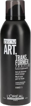 Гель для волосся L'Oreal Professionnel Paris Tecni Art Trans Former Texture Multi-Use Gel-To-Foam багатозадачний Force 3 150 мл (30157750)