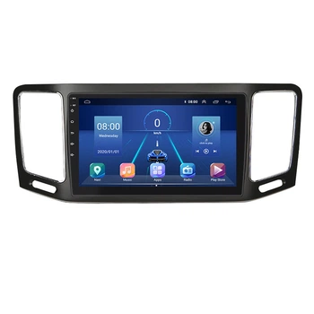 Штатная магнитола 9" Lesko для SEAT Alhambra II 2010-2015 6/128Gb 4G Wi-Fi GPS Top Сиат