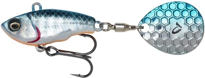 Тейл-спінер Savage Gear Fat Tail Spin 55 мм 9 г Blue Silver (18544404)