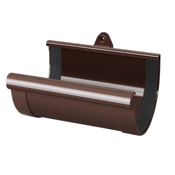 Муфта жолоба Rainway 90 коричнева