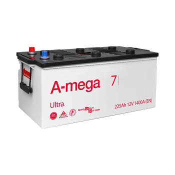 Аккумулятор авто Мегатекс A-mega Ultra 6СТ-225-А3 (лев) ТХП 1400