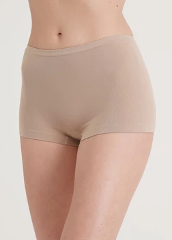 Труси-шорти жіночі безшовні Giulia BOXER BRIEFS L/XL Beige-naturale