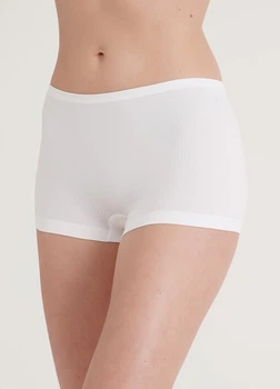 Труси-шорти жіночі безшовні Giulia BOXER BRIEFS S/M White-white