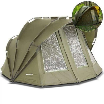 Туристическая палатка Ranger EXP-2 Bivvy; 2-х местная. Демисезон. Олива. Карповая Палатка Рейнджер RA_6609