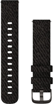 Ремінець Garmin нейлоновий для Vivomove 3 / Venu / Vivomove 20 мм Black (753759243623)