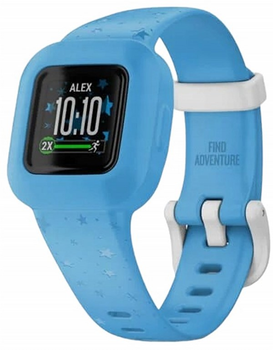 Ремінець Garmin для Vivofit Junior 3 Blue Stars (753759263706)