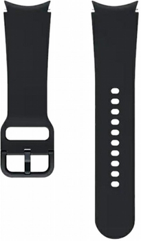 Pasek Samsung Sport Band do Galaxy Watch 4 20 mm S / M Black (8806092659377)