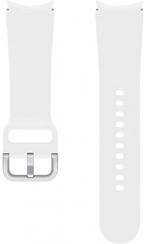 Pasek Samsung Sport Band do Galaxy Watch 4 20 mm S / M White (8806092659315)