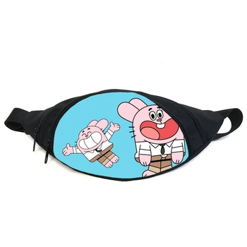 Поясная сумка бананка Удивительный мир Гамбола (GB-G 027) Gear Bag черная