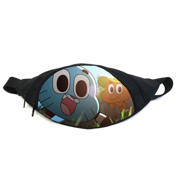 Поясная сумка бананка Удивительный мир Гамбола (GB-G 011) Gear Bag черная