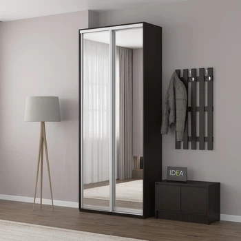 Шафа-купе IDEA серія 5 100 x 45 x 210 см Венге темний Дзеркало