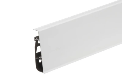 Плинтус CEZAR Hi Line Prestige 75x22x2500mm Р089 Белый глянцевый