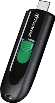 Флеш пам'ять USB Transcend JetFlash 790C 512Gb USB Type-C Black/Green (TS512GJF790C)