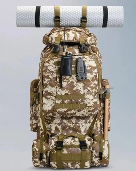 Водонепроникний тактичний рюкзак Tacal-A4 80L (4 в 1)