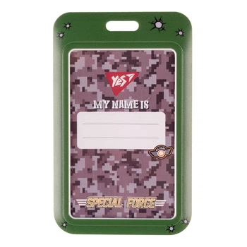 Бейдж вертикальный Yes Military слайдер, 940318