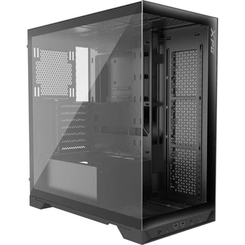 Корпус MATX W/O PSU INVADERXMTWOF-BKCWW ADATA
