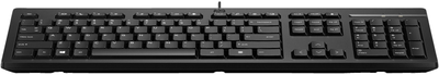 Клавіатура дротова HP 125 USB Black (266C9AA#ACB)