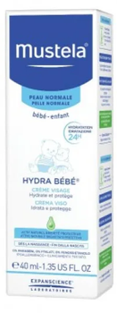 Krem nawilżający dla dzieci Mustela Hydra-Bebe Face 40 ml (3504105035976)