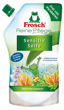 Mydło w płynie Frosch Sensitive Soap 500 ml (4001499935329)