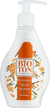 Крем для рук с маслом облепихи - Bioton Cosmetics Hand Cream 350ml (1226320-31938959)