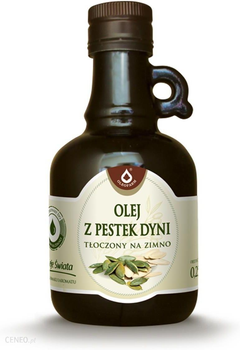 Olej z pestek dyni Oleofarm Nierafinowany 250 ml (5907078675008)